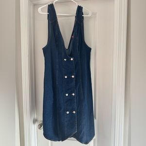 Anthropologie Pilcro size 16 denim button dress